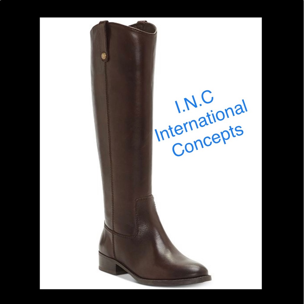 I.N.C - RIDING BOOTS - Picture 1 of 8